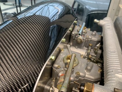 Airbox 1. Serie in Kohlefaser von Alfa-Zentrale
