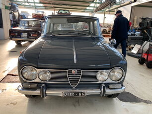 Giulia TI von ´62 bei Alfa-Zentrale