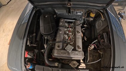 Giulia TI bei Alfa-Zentrale